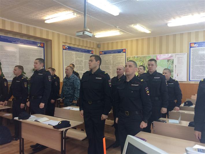 В г. Сыктывкаре началось обучение новоиспеченных сотрудников Росгвардии