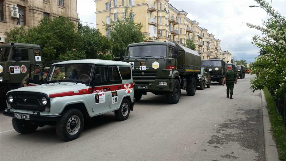 АВТОМОБИЛИСТЫ РОСГВАРДИИ ПРЕОДОЛЕЛИ ВСЕ ЭТАПЫ «ВОЕННОГО РАЛЛИ» МЕЖДУНАРОДНОГО КОНКУРСА «ВСЕАРМЕЙСКИЕ ИГРЫ - 2017»