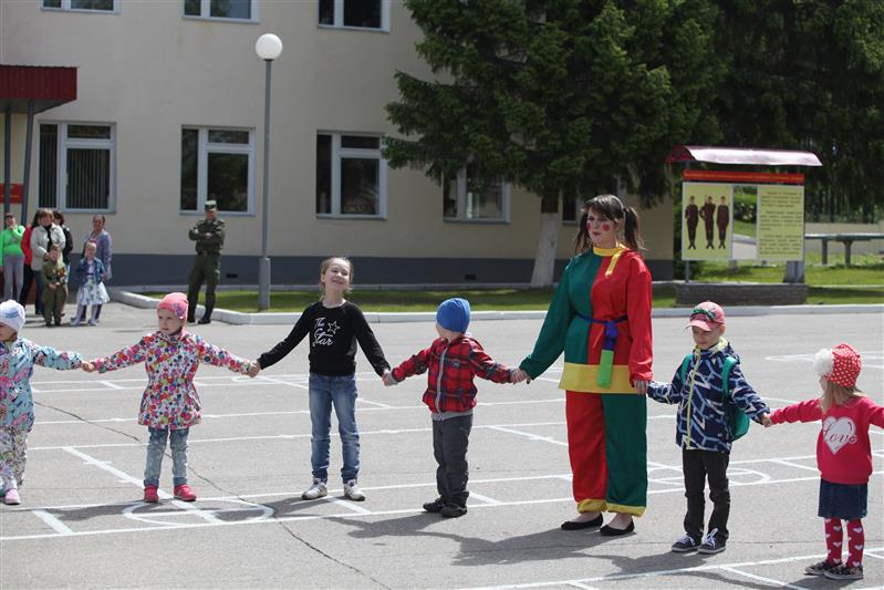 В богородском соединении Приволжского округа организовали праздник для детей военнослужащих