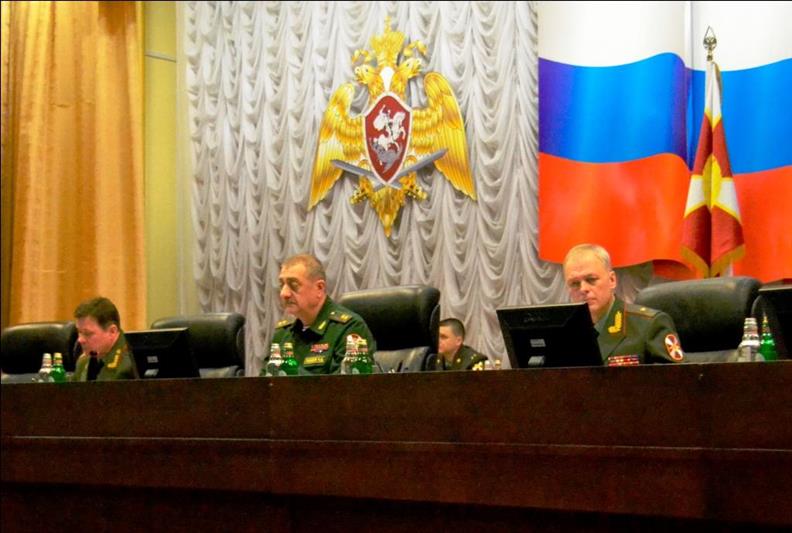 В Уральском округе войск национальной гвардии РФ состоялось заседание военного совета