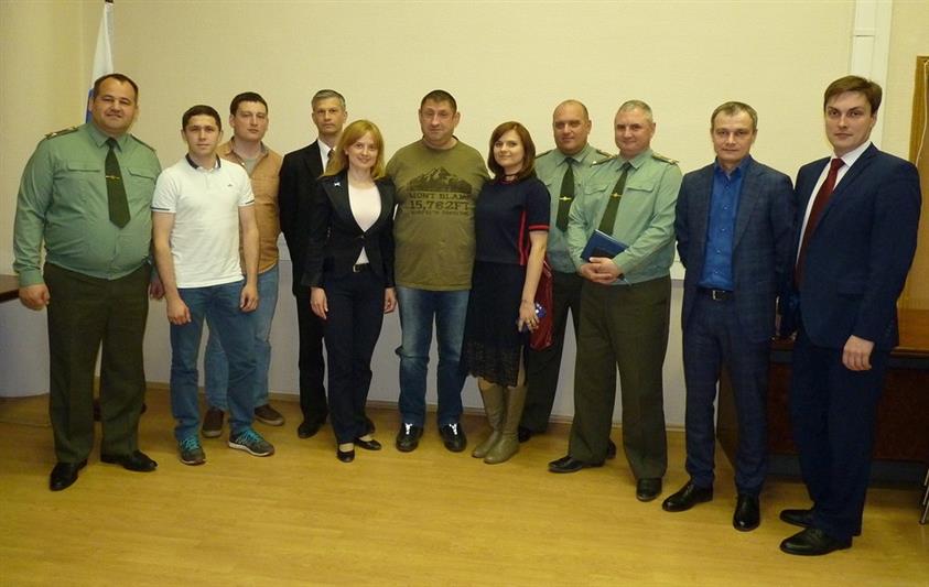 Военный журналист Александр Сладков поделился профессиональным опытом со своими коллегами из Росгвардии