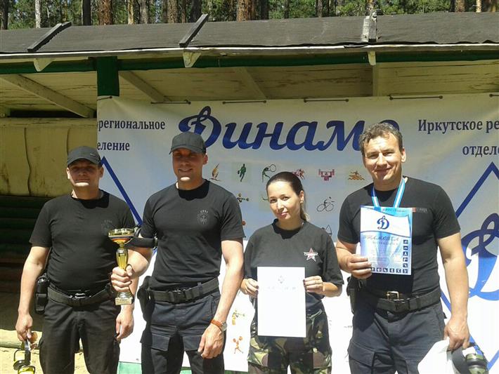 Команда иркутского СОБРа завоевала третье место в соревнованиях по стрельбе из боевого ручного стрелкового оружия
