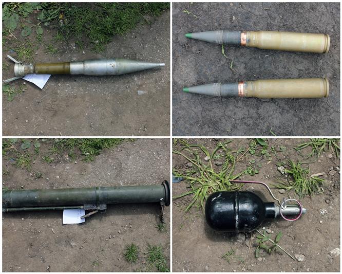 В Рязанской области бойцы ОМОНа Росгвардии совместно с полицейскими изъяли у гражданина огнестрельное оружие и боеприпасы 