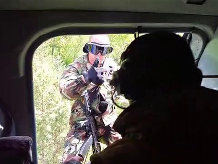 В Алтайском крае сотрудники СОБРа Росгвардии вернулись с полевого выхода