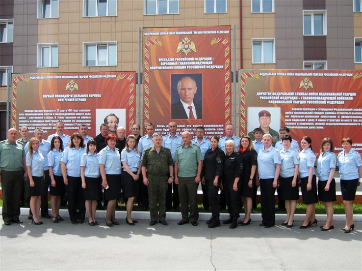 В г. Новосибирске состоялся учебно-методический сбор должностных лиц территориальных органов Сибирском округа Росгвардии, которые отвечают за организацию работы по морально-психологическому обеспечению 