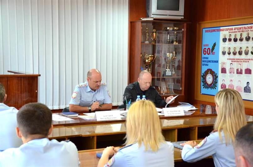 В Управлении Росгвардии по Архангельской области подвели итоги работы за I полугодие 2017 года