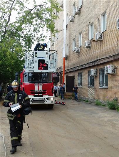 Представители ведомственной пожарной охраны Росгвардии отработали организацию взаимодействия с МВД России при пожаре