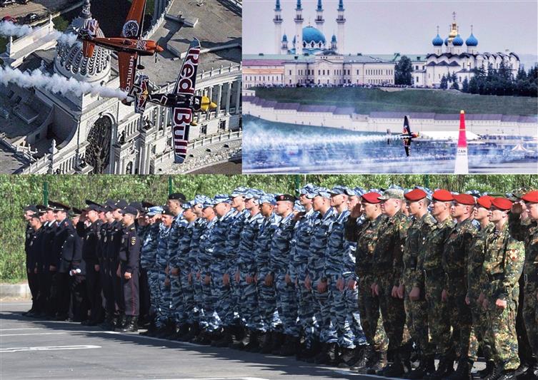 Военнослужащие и сотрудники Управления Росгвардии по Республике Татарстан обеспечили общественную безопасность на российском этапе чемпионата мира по авиагонкам «Red Bull Air Race»