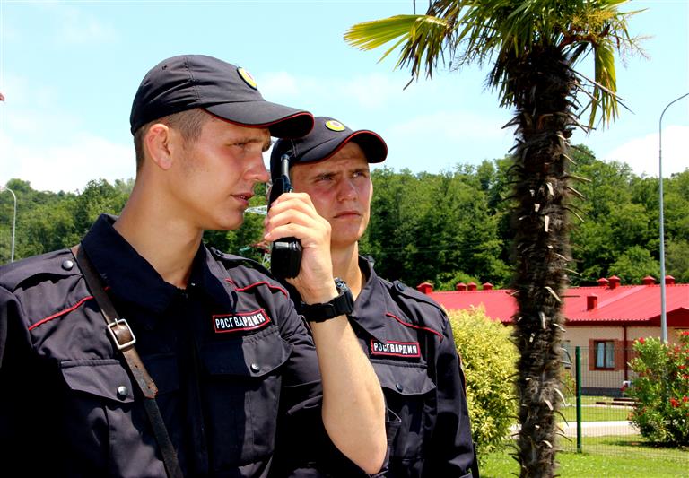 В г. Сочи военнослужащие и сотрудники Росгвардии обеспечили общественный порядок во время матчей Кубка конфедераций FIFA 2017