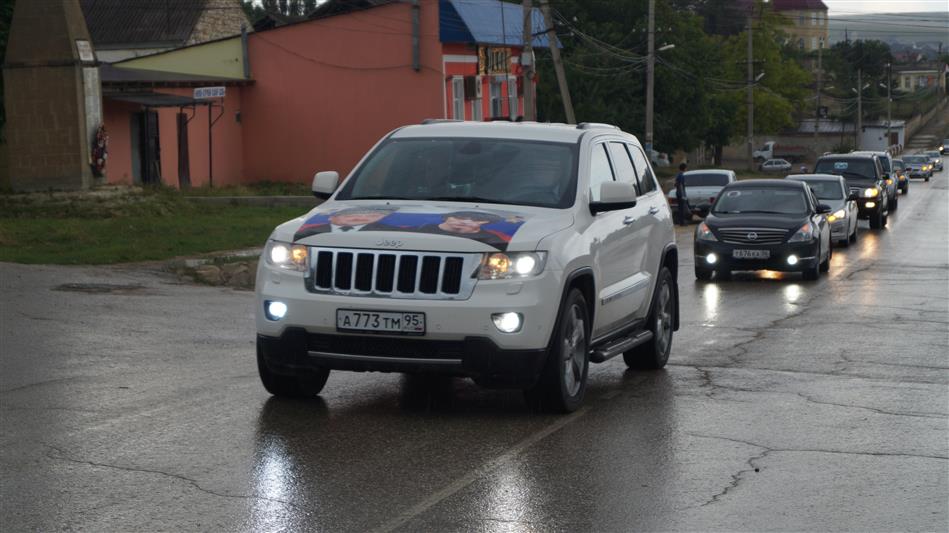 Участники автопробега «От Героя к Герою» прибыли на родину Героя России Магомеда Нурбагандова 