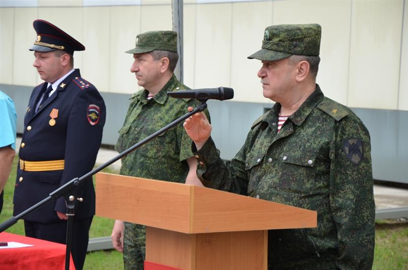 Военнослужащие сводной роты специальной моторизованной воинской части Восточного округа (г. Хабаровск) выполнили задачи по охране общественного порядка в г. Комсомольске-на-Амуре