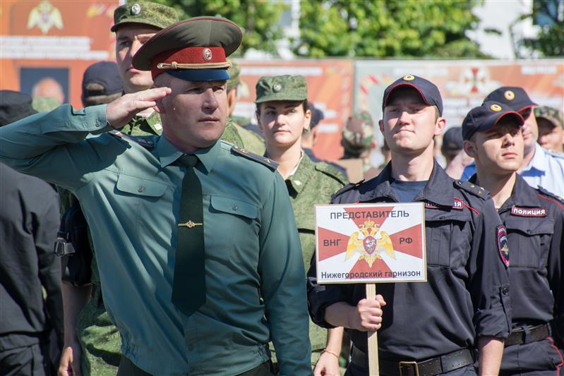 Завершился чемпионат Приволжского округа войск национальной гвардии РФ по плаванию