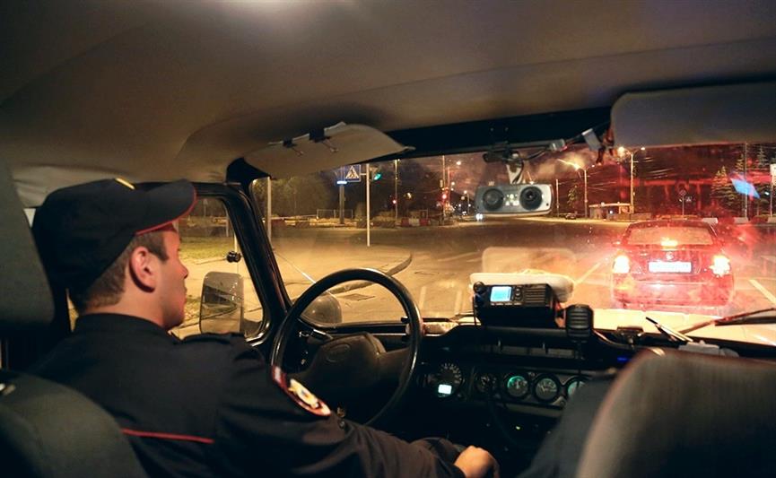 В г. Ижевске сотрудники Управления Росгвардии по Удмуртской Республике ночью по горячим следам задержали грабителя
