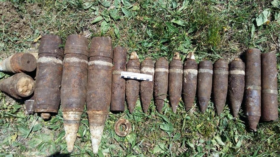 В Карачаево-Черкесской Республике сотрудники ОМОНа Росгвардии обезвредили боеприпасы времен Великой Отечественной войны