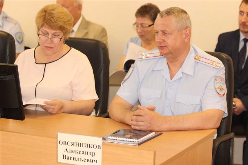 Начальник Управления Росгвардии по Липецкой области полковник Александр Овсянников принял участие в заседании расширенной коллегии Управления МВД России по Липецкой области 