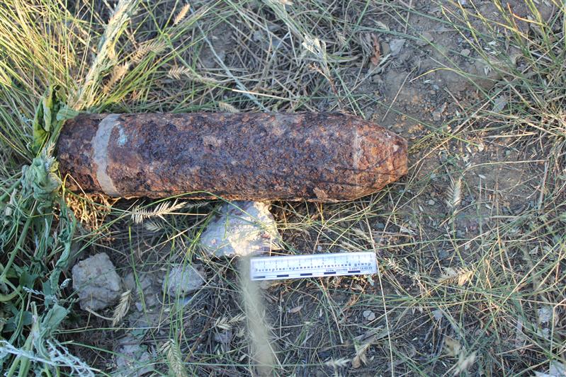 В Оренбургской области сотрудники Росгвардии обезвредили неразорвавшийся артиллерийский снаряд