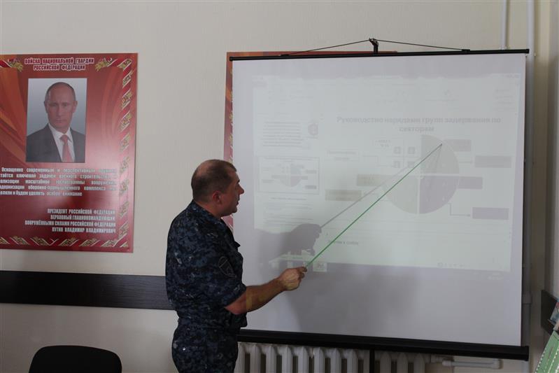 В Ростовской области завершились учебные сборы руководящего состава подразделений вневедомственной охраны и лицензионно-разрешительной работы Росгвардии