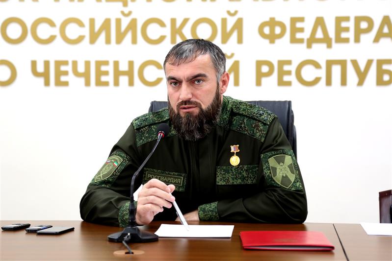 В Управлении Росгвардии по Чеченской Республике состоялось подведение итогов за I полугодие 2017 года