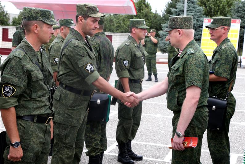 В 46-й отдельной ордена Жукова бригаде оперативного назначения Северо-Кавказского округа (г. Грозный)  завершился командирский сбор