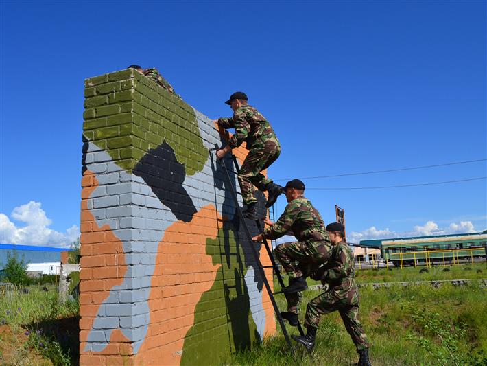 В г. Чите прошло военно-спортивное состязание среди оперативных взводов ОМОНа Управления Росгвардии  по Забайкальскому краю