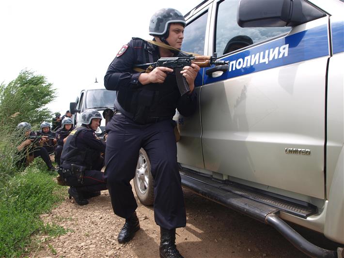В Управлении Росгвардии по Оренбургской области прошло тактико-строевое занятие
