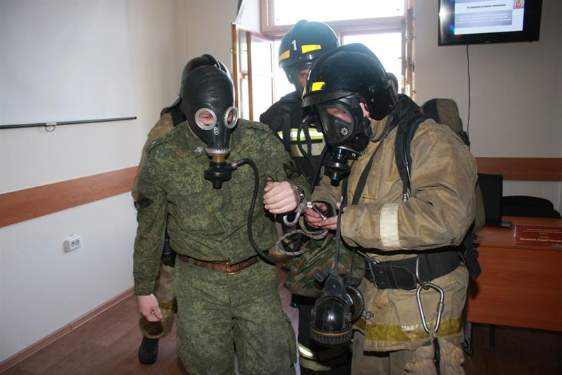В Приморском крае  сотрудники Росгвардии и МЧС провели совместное противопожарное учение