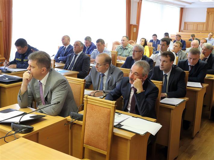Начальник штаба Управления Росгвардии по Томской области полковник Кирилл Зайков принял участие в заседании Совета безопасности региона