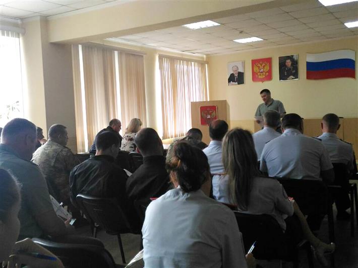 В Управлении Росгвардии по Забайкальскому краю прошло занятие по вопросам противодействия экстремизму