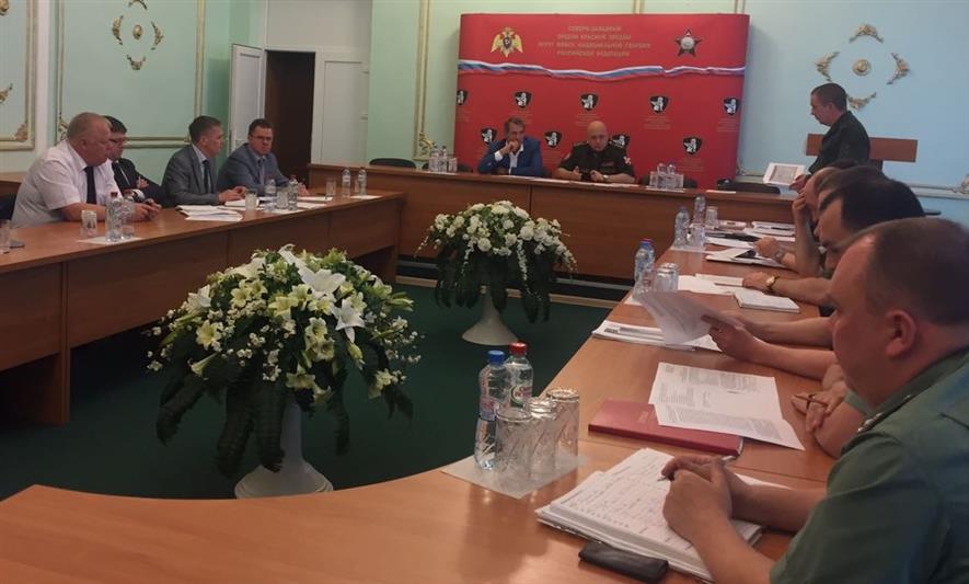 Командующий Северо-Западным округом провел совещание  с представителями концерна «Росэнергоатом» по вопросу обеспечения военнослужащих жильём