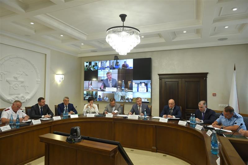Врио начальника Отдела Росгвардии по Республике Адыгея принял участие в заседании антитеррористической комиссии региона