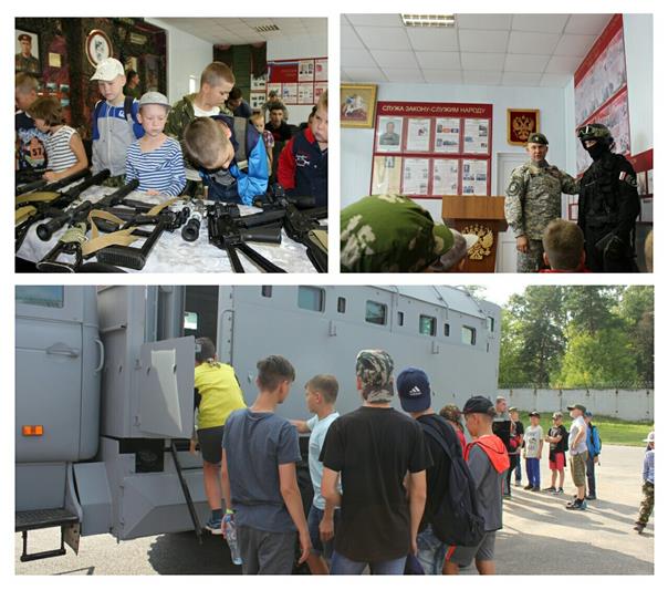 В СОБРе Управления Росгвардии по Тверской области прошел День открытых дверей