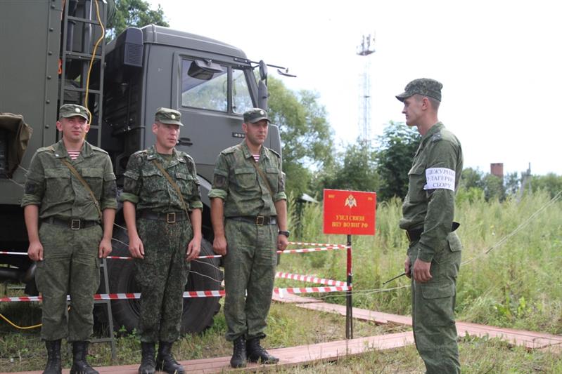Связисты соединений и воинских частей Восточного округа Росгвардии провели  полевой выход