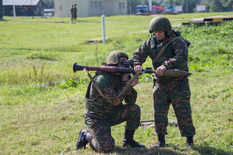 Учебные сборы военнослужащих Центрального округа Росгвардии