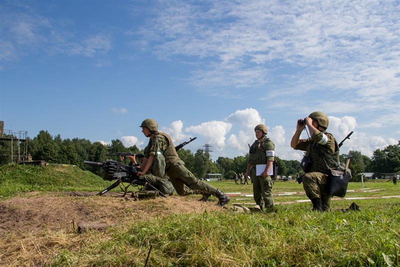 Учебные сборы военнослужащих Центрального округа Росгвардии