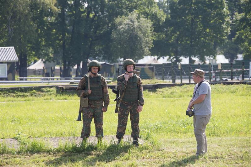 Учебные сборы военнослужащих Центрального округа Росгвардии