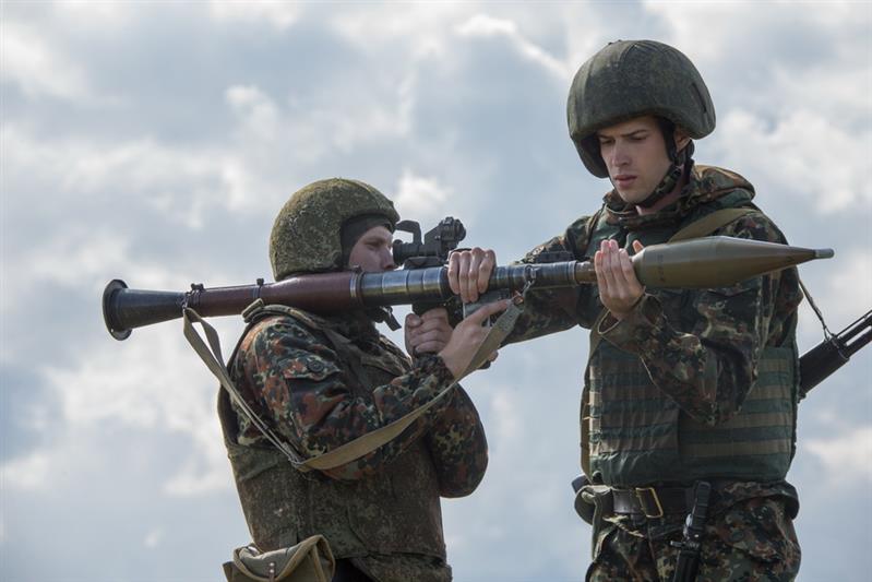 Учебные сборы военнослужащих Центрального округа Росгвардии