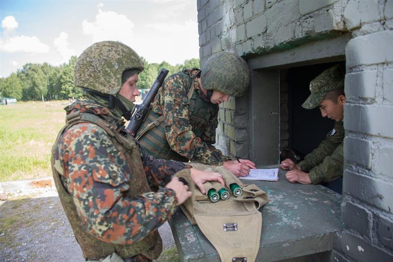 Учебные сборы военнослужащих Центрального округа Росгвардии