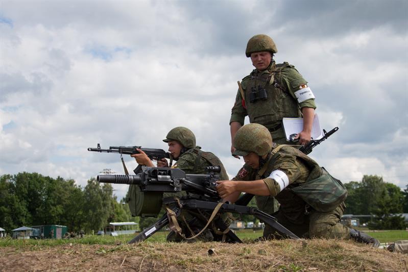 Учебные сборы военнослужащих Центрального округа Росгвардии