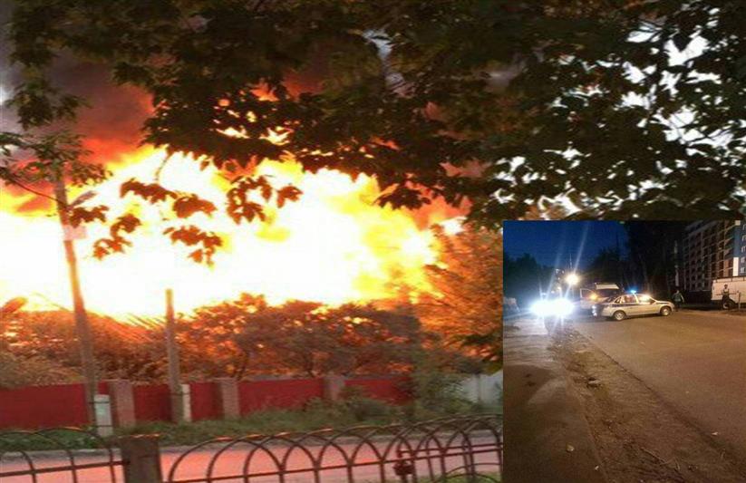 В Ижевске сотрудники Росгвардии обеспечили охрану общественного порядка при ликвидации пожара 