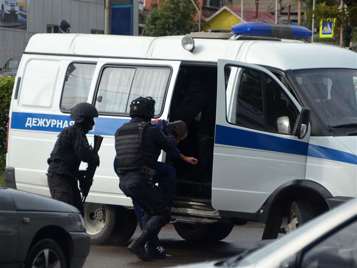 В Красноярске состоялся торжественный гарнизонный развод военнослужащих и сотрудников Росгвардии