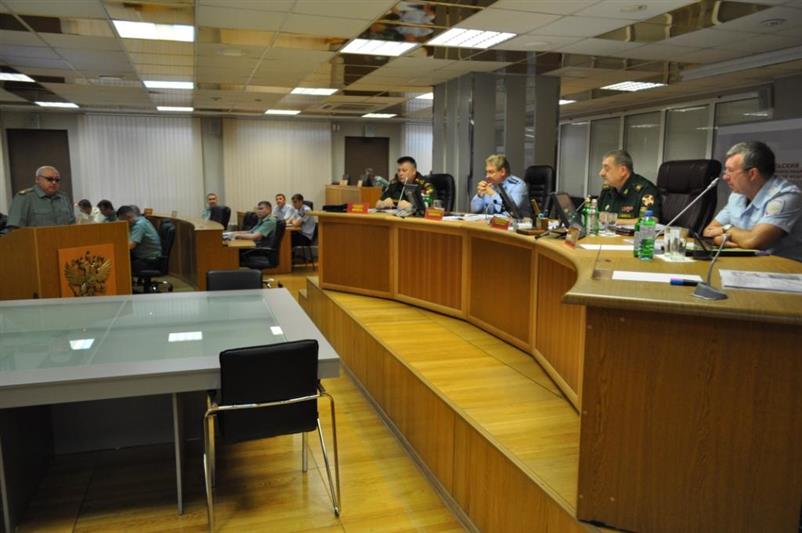 В Уральском округе Росгвардии в режиме видеоконференцсвязи состоялось расширенное заседание военного совета 