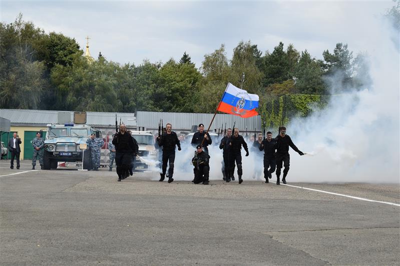 В ставропольском ОМОНе Росгвардии отметили 25-летие со дня сформирования подразделения