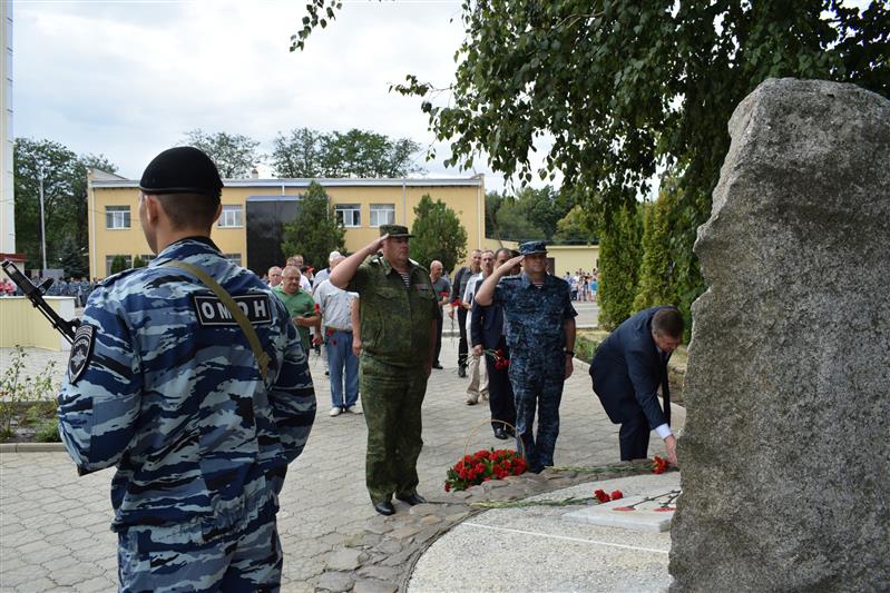 В ставропольском ОМОНе Росгвардии отметили 25-летие со дня сформирования подразделения