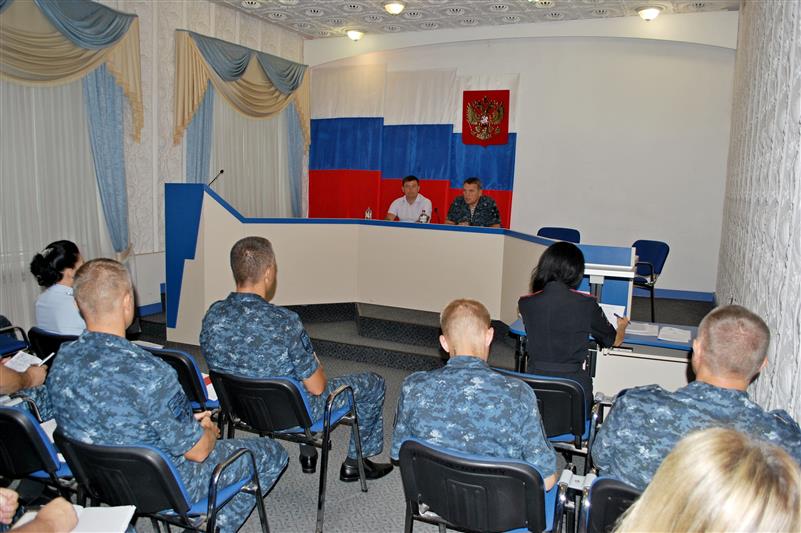 В Симферополе прошли инструкторско-методические занятия с начальниками структурных подразделений вневедомственной охраны Управления Росгвардии по Республике Крым