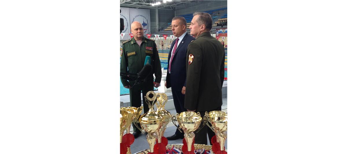 В Санкт-Петербурге состоялось открытие чемпионата Росгвардии по плаванию