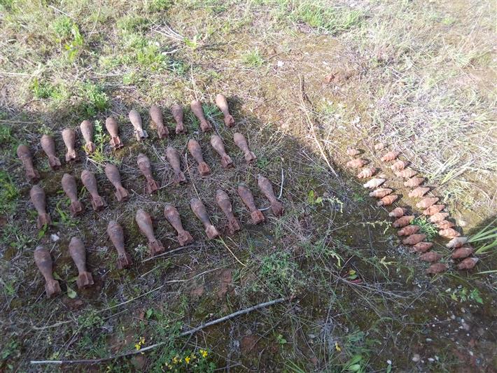 Взрывотехники ОМОНа Отдела Росгвардии по Новгородской области уничтожили боеприпасы времен Великой Отечественной войны