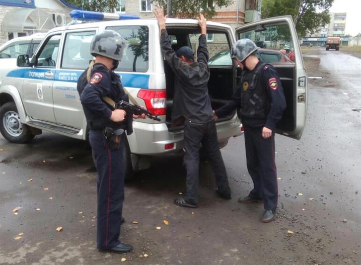 В Хабаровском крае сотрудники Росгвардии задержали гражданина с гранатой