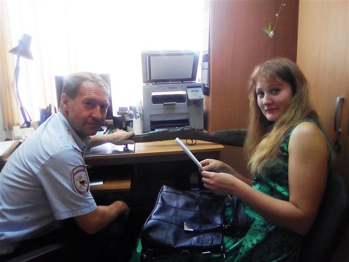 Жительница Бурятии добровольно сдала в Росгвардию найденное ружье