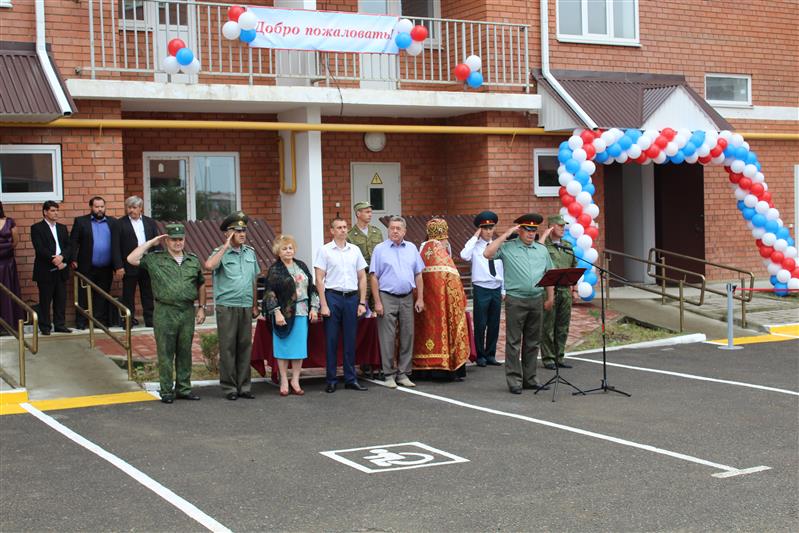 В Краснодарском крае сдан в эксплуатацию многоквартирный дом для военнослужащих Росгвардии