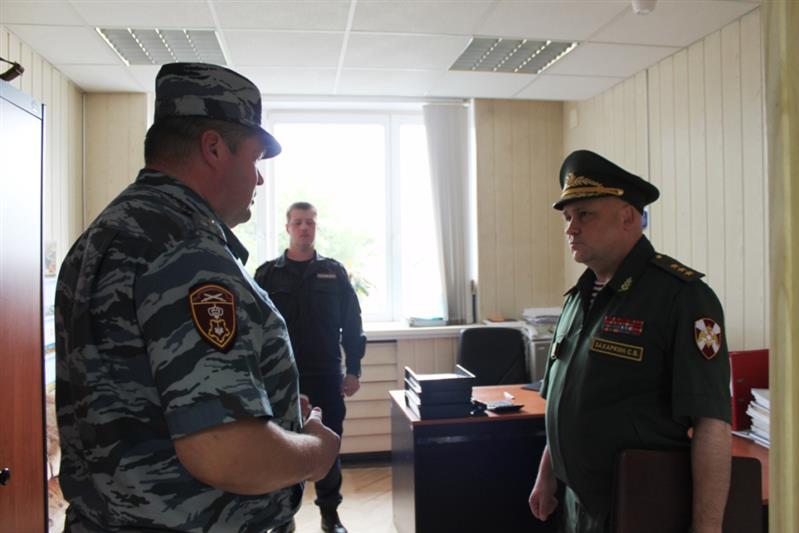 Командующий Северо-Западным округом Росгвардии проверил работу Центра по обеспечению безопасности высших должностных лиц 